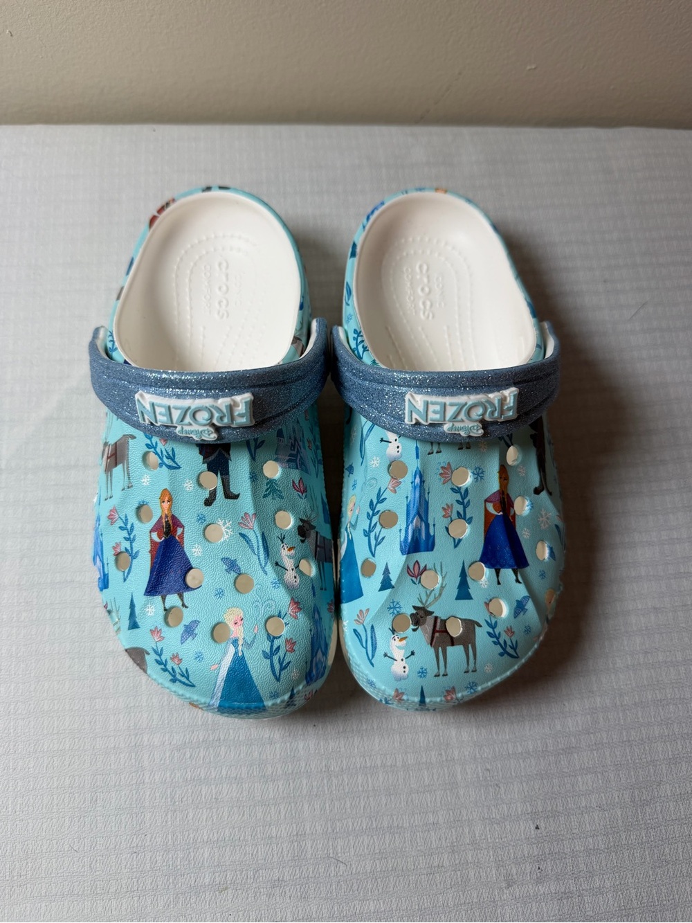 CROCS Kids Frozen Clog Shoes